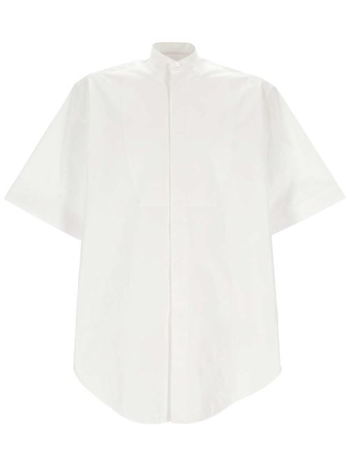 White organic cotton poplin shirt Jil Sander | J24DL0006J45001100